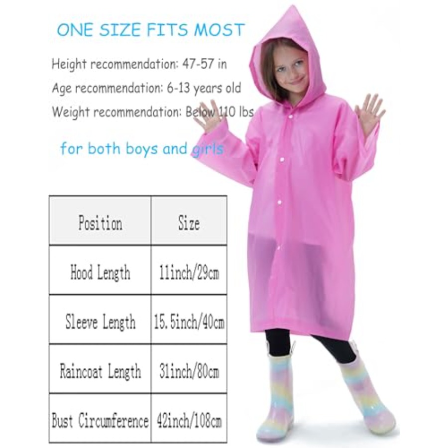 2 Pack Reusable Waterproof Rai - Emergency Poncho Rain recensione e prezzo