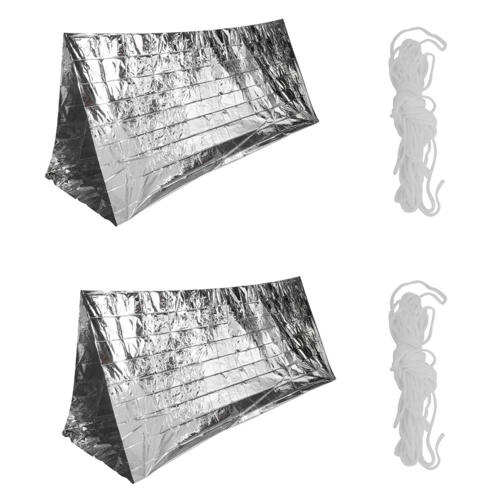 2 Pcs Durable Reflective Emerg - Survival Blanket Reflective recensione e prezzo