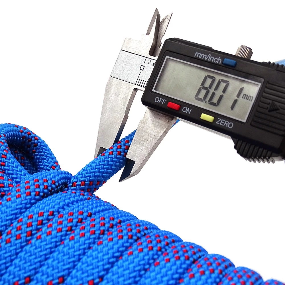 50m Static Climbing Rope 8mm O - Rescue Rope Throw recensione e prezzo