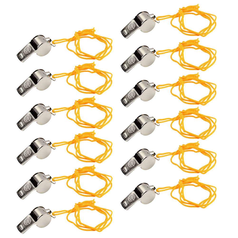 12Pcs Premium Metal Whistle Lo - Emergency Whistle Loud recensione e prezzo