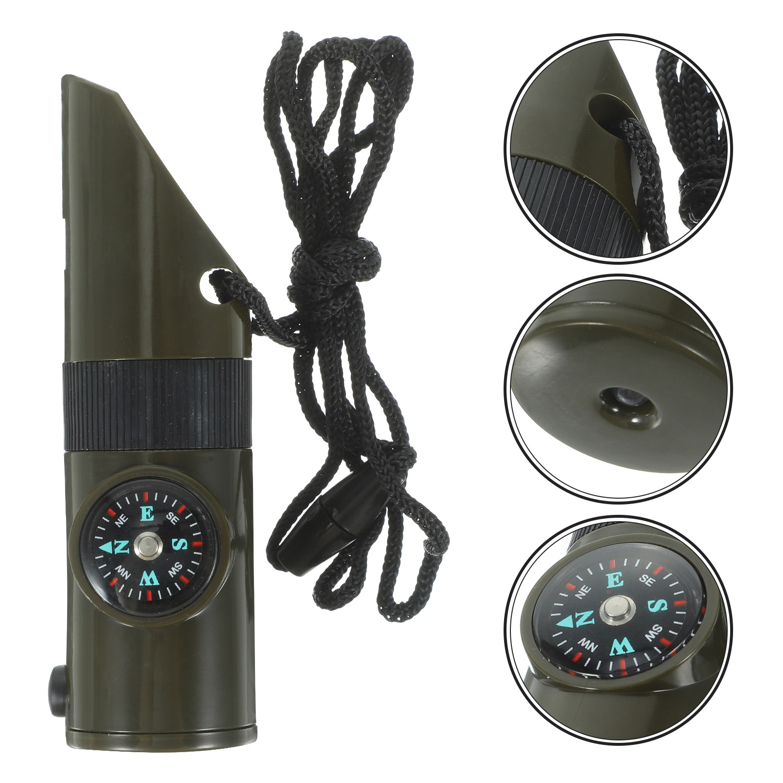 2Pcs 7-in-1 Survival Whistle A - Emergency Whistle Loud recensione e prezzo