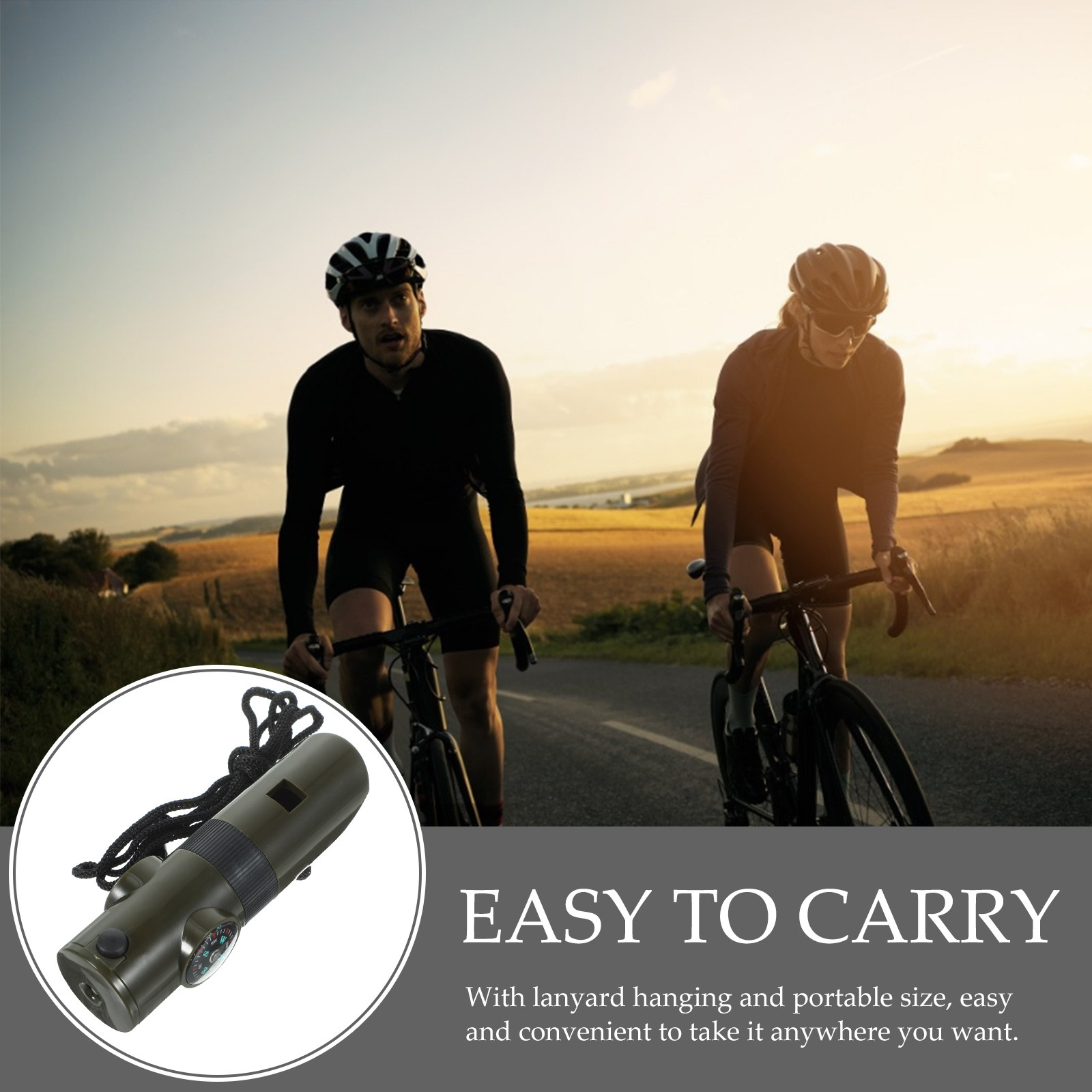 2Pcs 7-in-1 Survival Whistle A - Emergency Whistle Loud recensione e prezzo