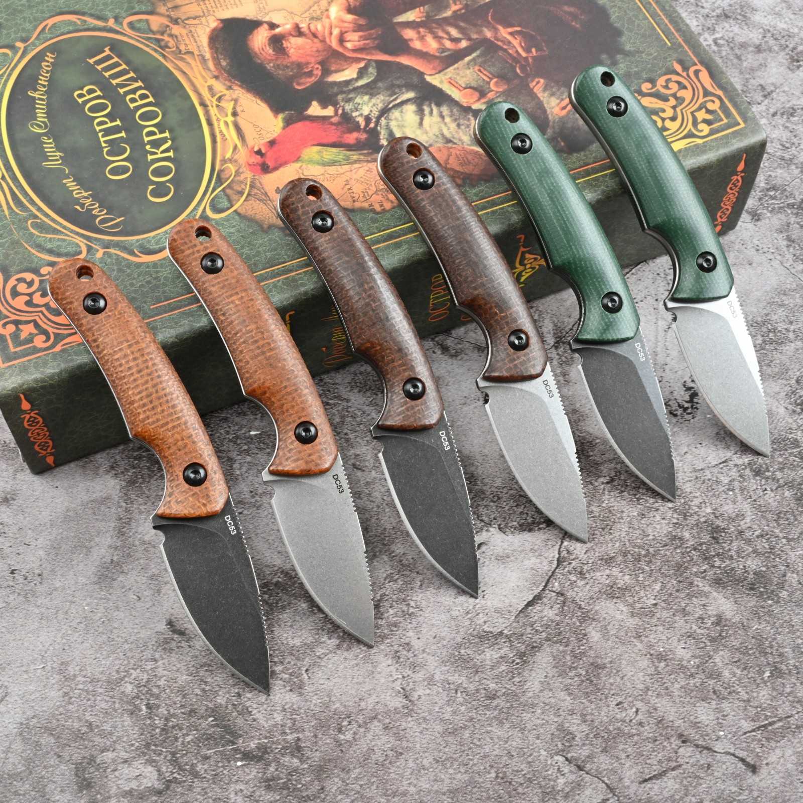 Premium SDOKEDC DC53 Steel EDC - Bushcraft Knife Fixed recensione e prezzo
