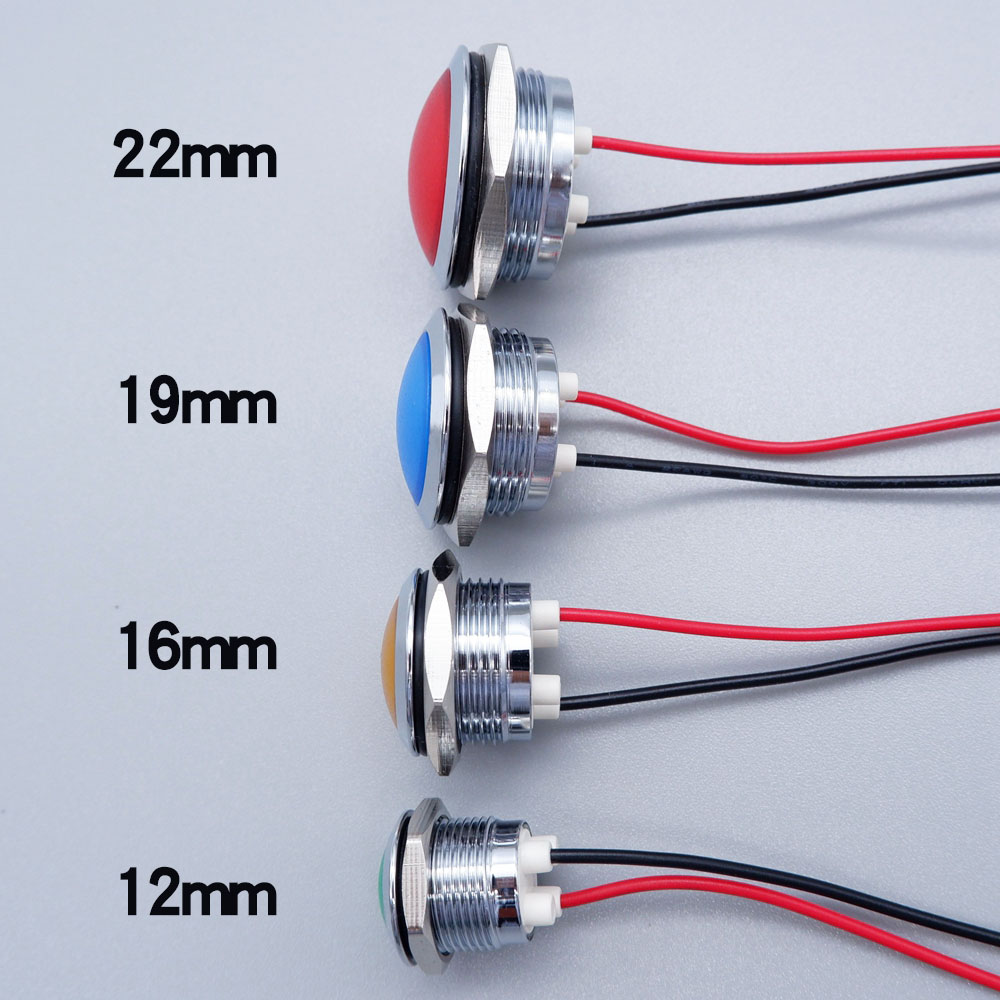 Metal LED Indicator Light 12mm - Signal Panel Orange recensione e prezzo