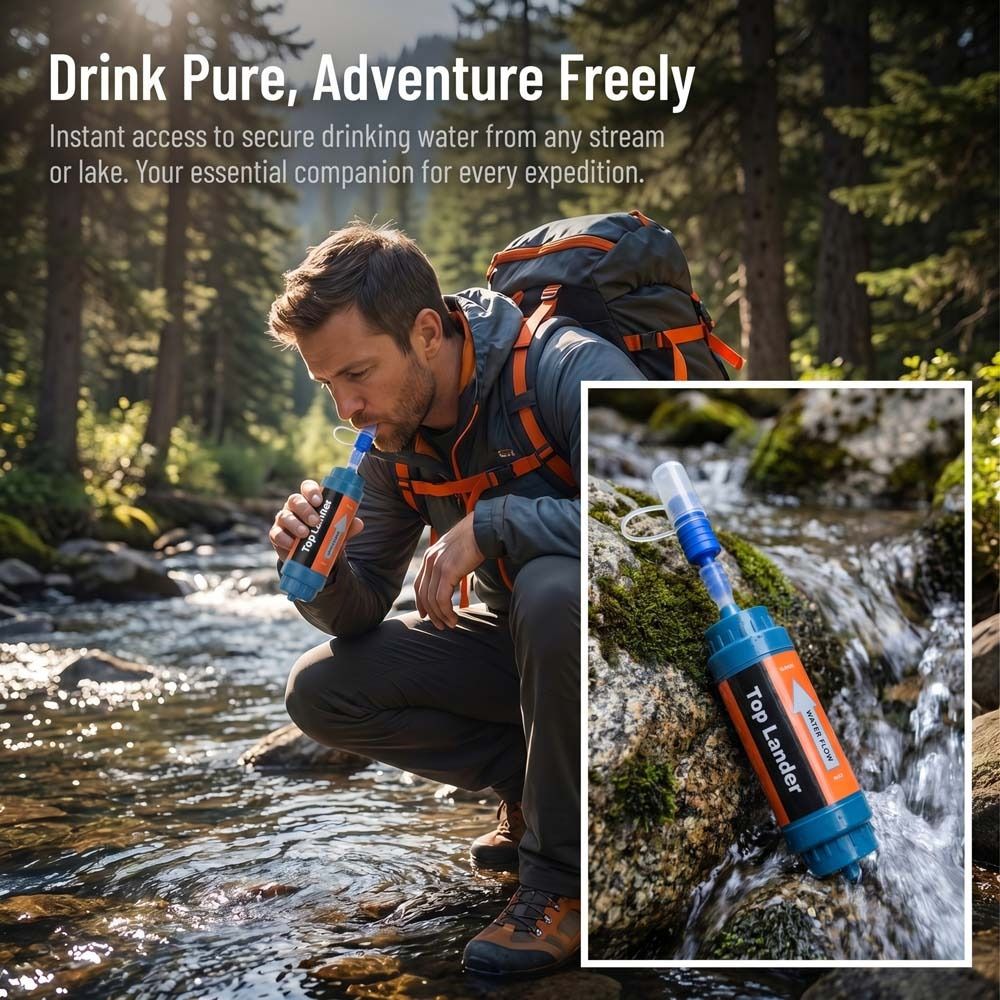 Mini Mini Water Filter Straw S - Water Purification Straw recensione e prezzo