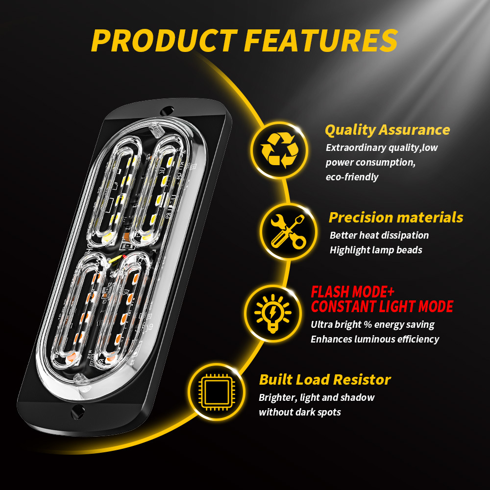 1pcs Led Strobe Warning Light  - Sos Light Strobe recensione e prezzo