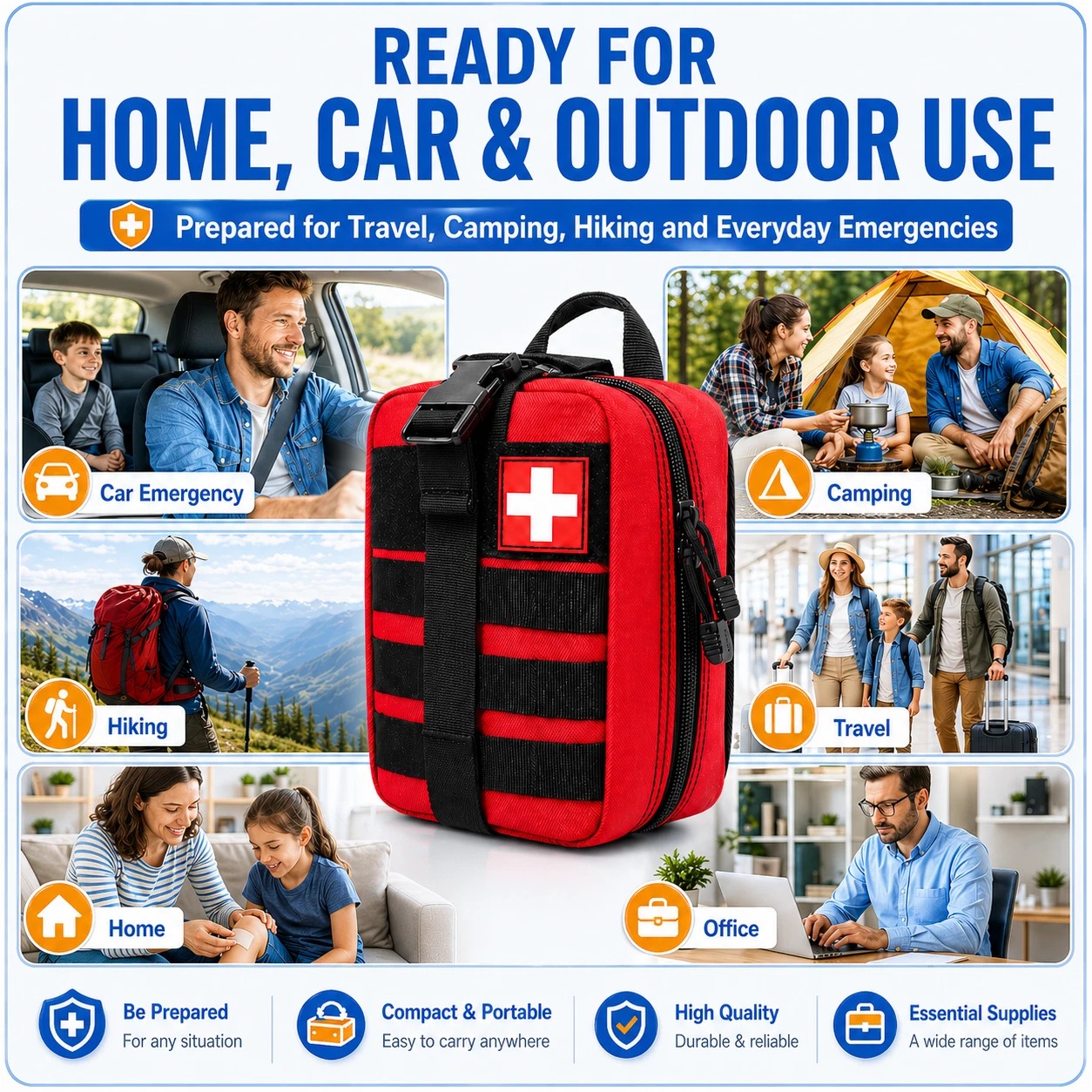 363pcs First Aid Kit Bag All P - Bivy Bag Emergency recensione e prezzo