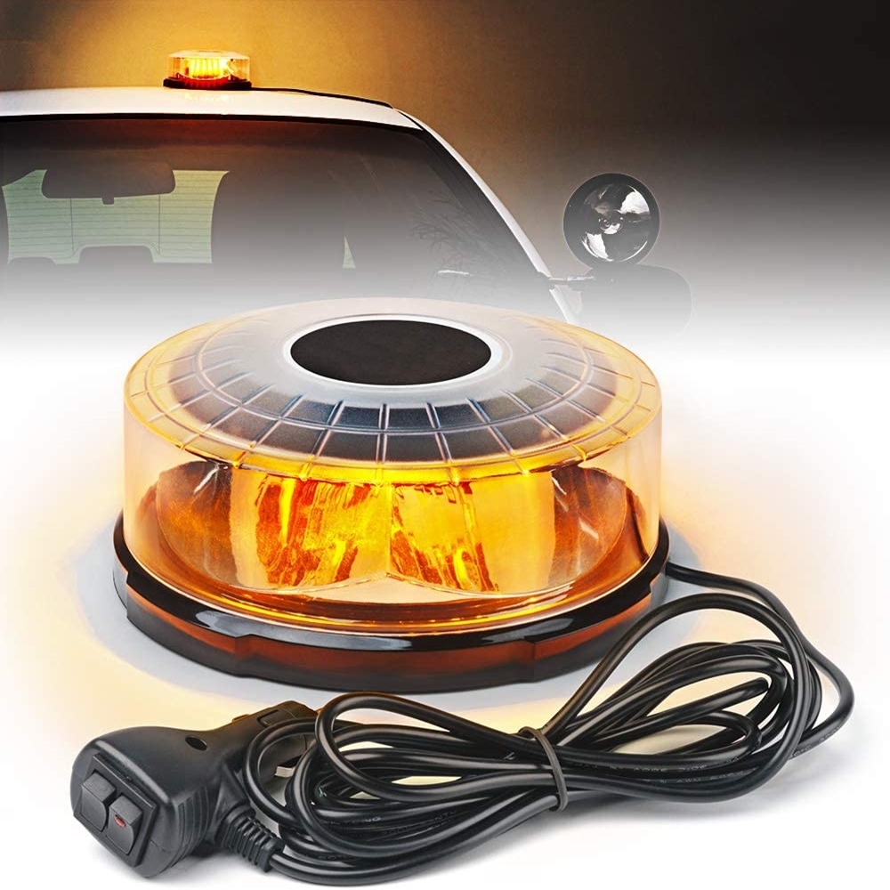 Yellow 24 LED Car Roof Ceiling - Sos Light Strobe recensione e prezzo