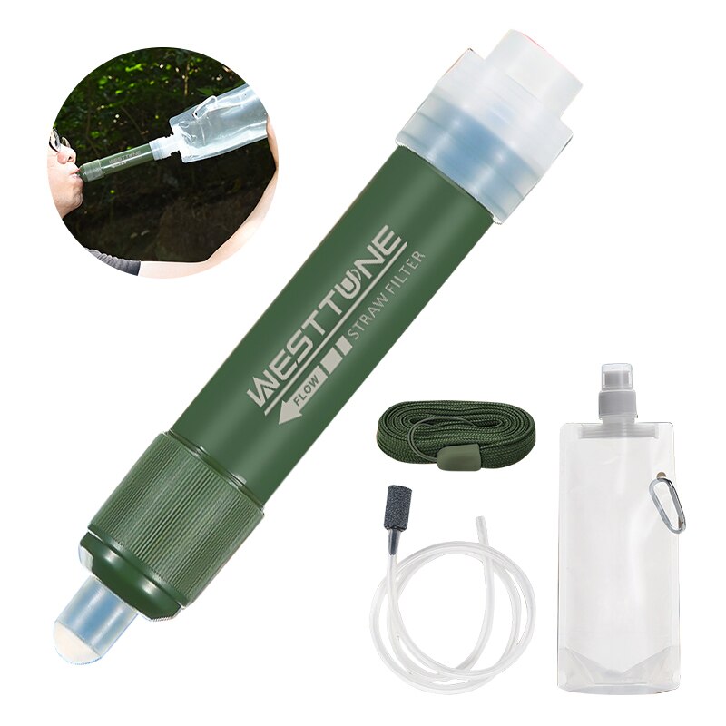 Outdoor Mini Filter Straw Set  - Water Purification Straw recensione e prezzo