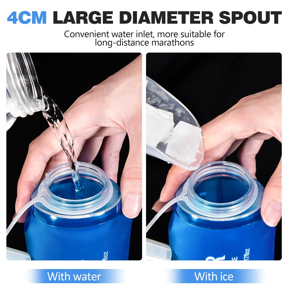 NEWBOLER 300/500ML Water Bottl - Water Bag Collapsible recensione e prezzo