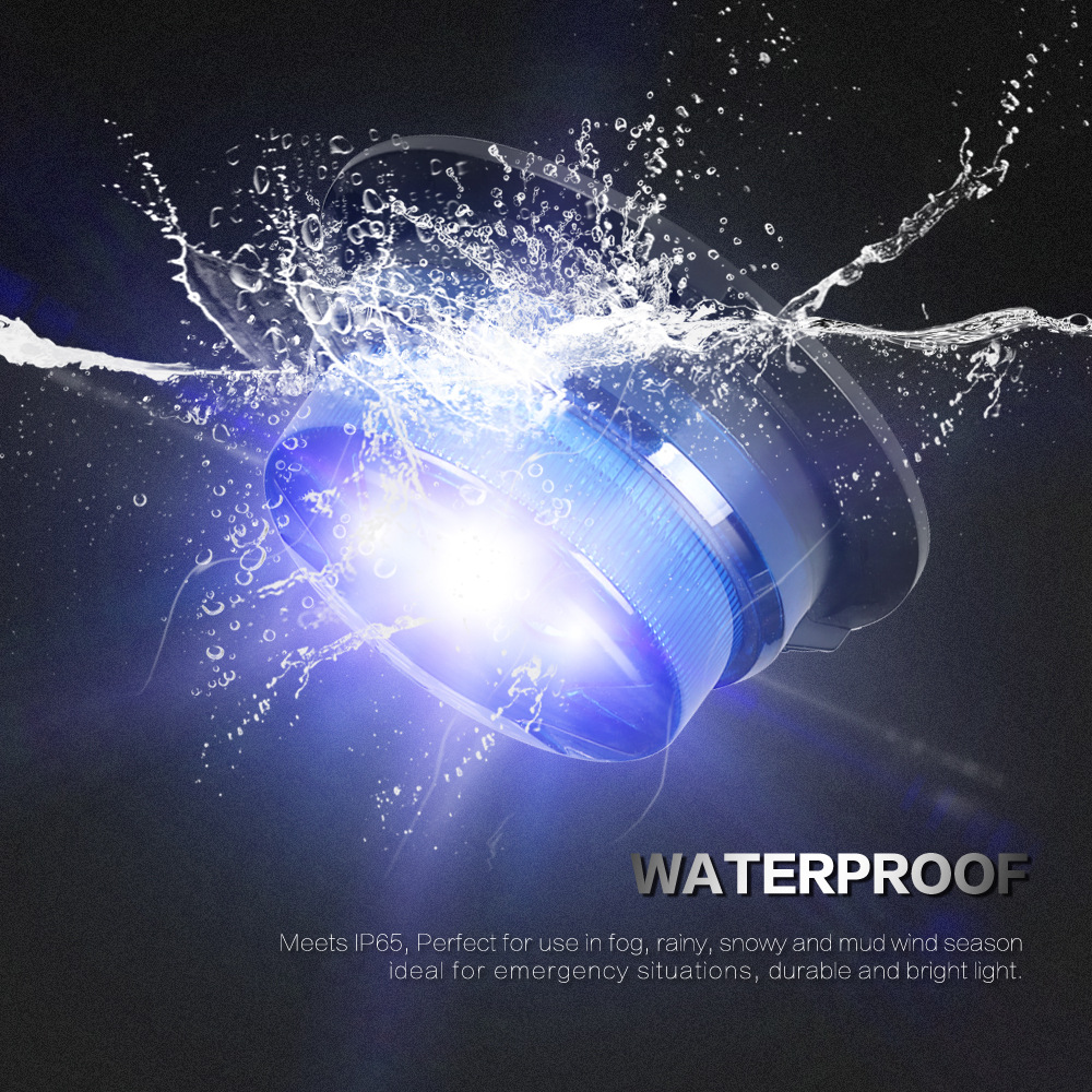 Magnetic Base LED Blue Emergen - Sos Light Strobe recensione e prezzo