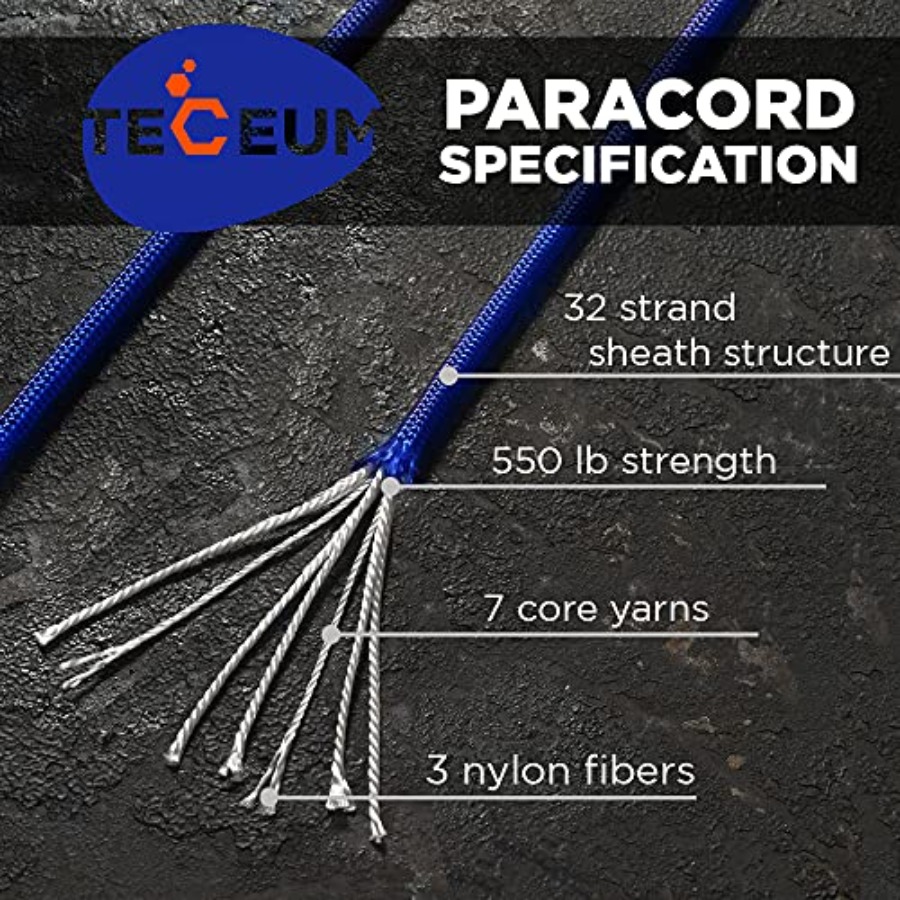 5/32 Paracord Rope 1000 1000ft - Para Cord 1000Ft recensione e prezzo