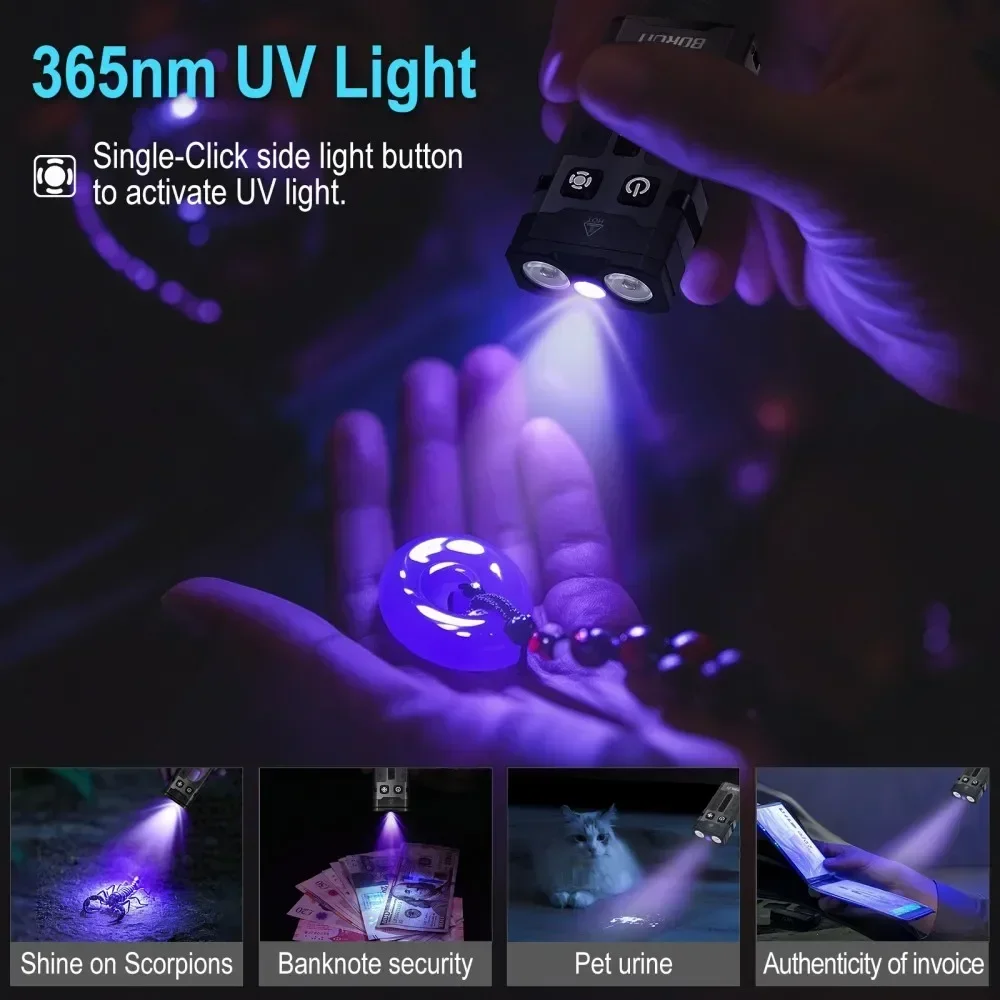 BORUiT EV20 1100LM EDC UV Keyc - Fishing Kit Compact recensione e prezzo