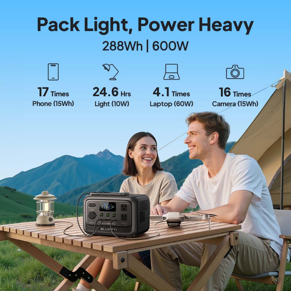 【Renew】BLUETTI Elite 30 V2 Por - Solar Emergency Charger recensione e prezzo