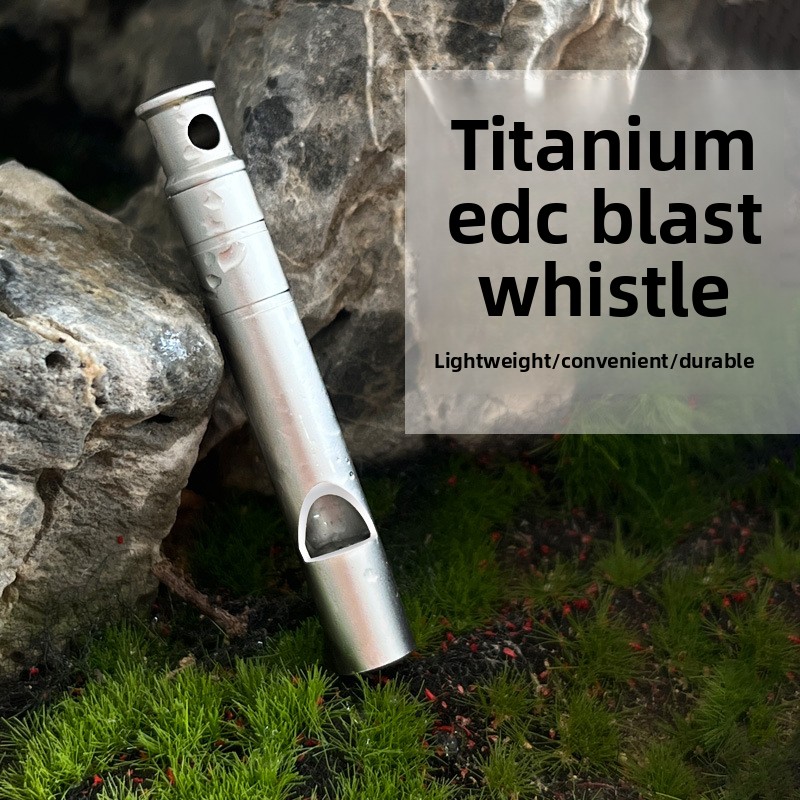 Titanium Alloy Survival Whistl - Emergency Whistle Loud recensione e prezzo