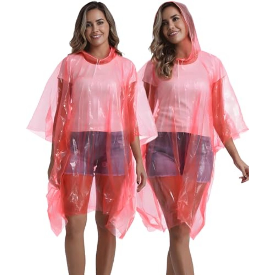 4/6/12 Pack Disposable Rain Po - Emergency Poncho Rain recensione e prezzo