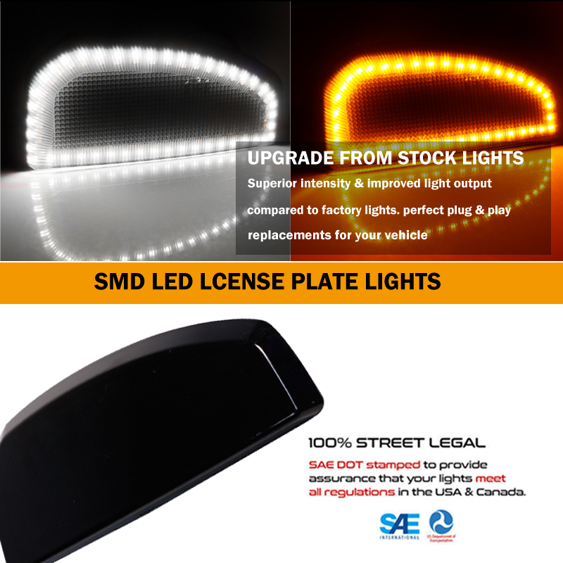 2pcs Switchback LED Side Mirro - Signal Panel Orange recensione e prezzo