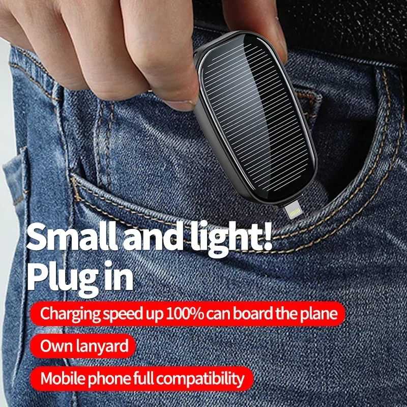 1200mAh Solar Mini Power Bank  - Solar Emergency Charger recensione e prezzo