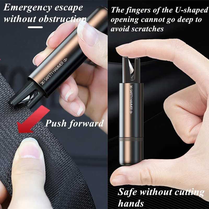 2 In 1 Car Safety Hammer Emerg - Rescue Rope Throw recensione e prezzo