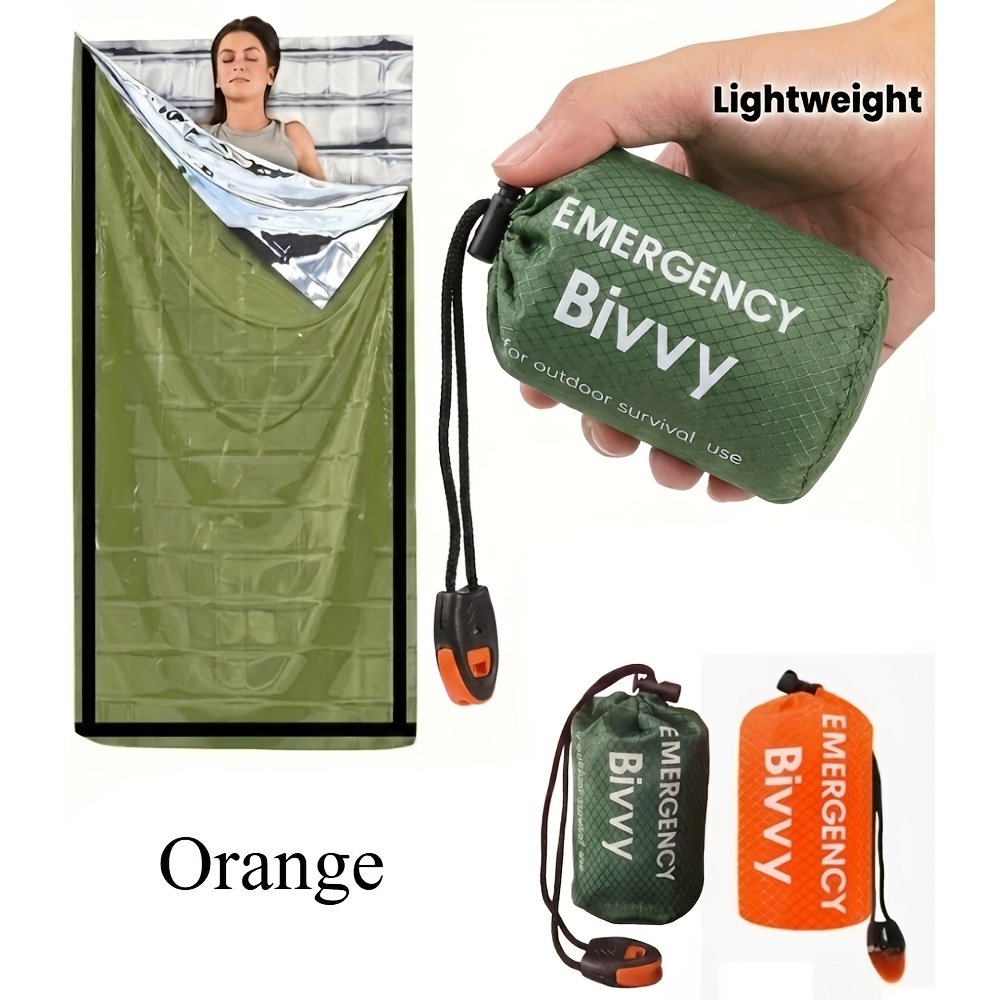 3Pcs Emergency Sleeping Bag Ki - Bivy Bag Emergency recensione e prezzo