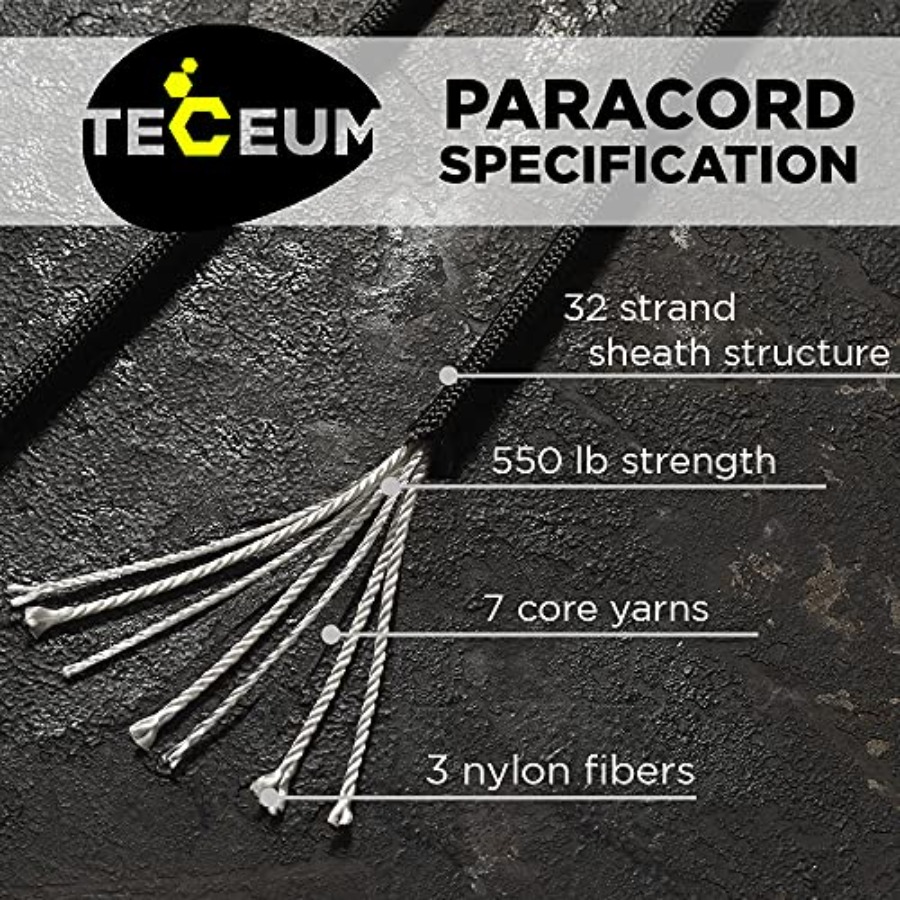 5/32 Paracord Rope 1000 1000ft - Para Cord 1000Ft recensione e prezzo