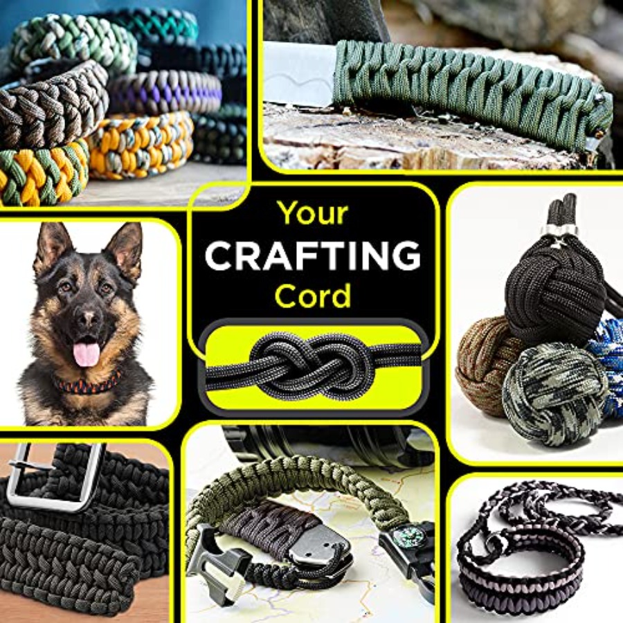 5/32 Paracord Rope 1000 1000ft - Para Cord 1000Ft recensione e prezzo