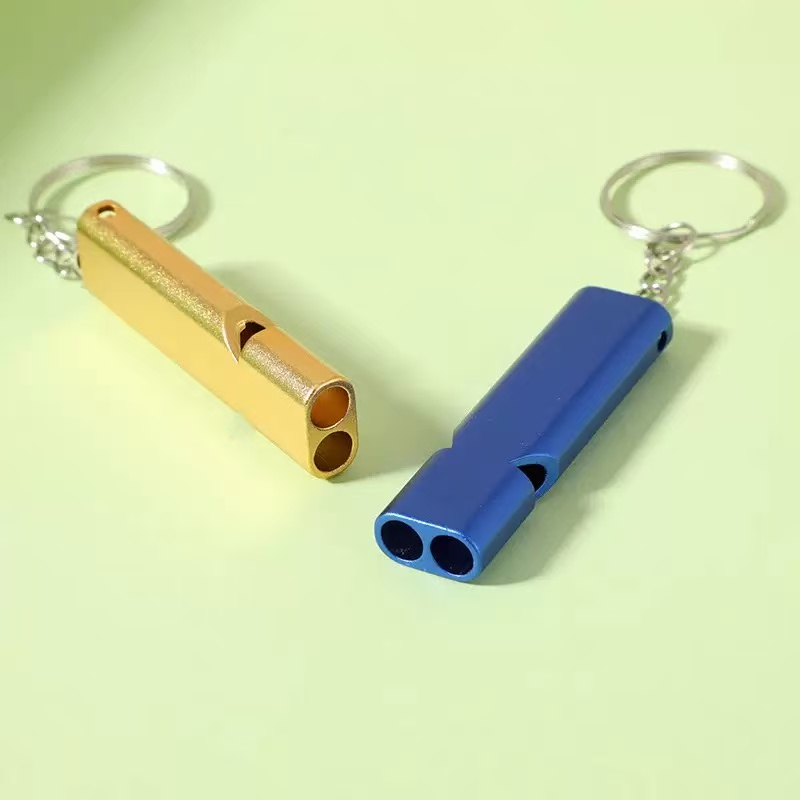 1/2Pcs Random Color Single/Dou - Emergency Whistle Loud recensione e prezzo
