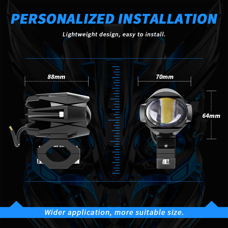 Motorcycle LED Fog Light Flash - Sos Light Strobe recensione e prezzo
