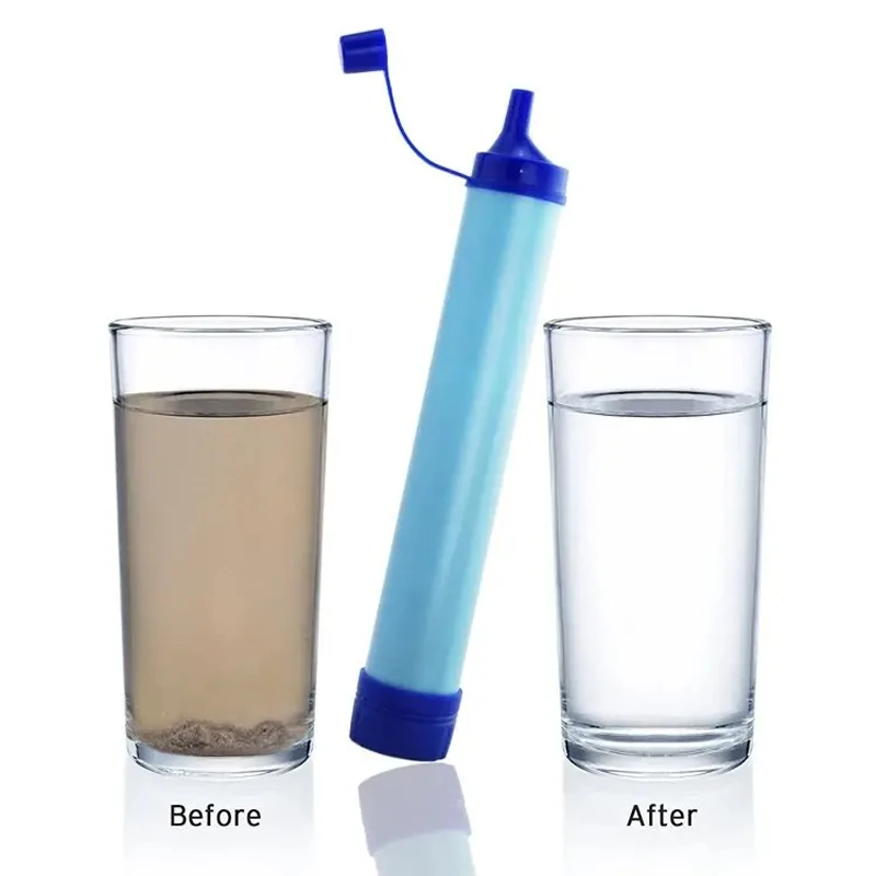 1pc Outdoor Mini Water Filter  - Water Purification Straw recensione e prezzo