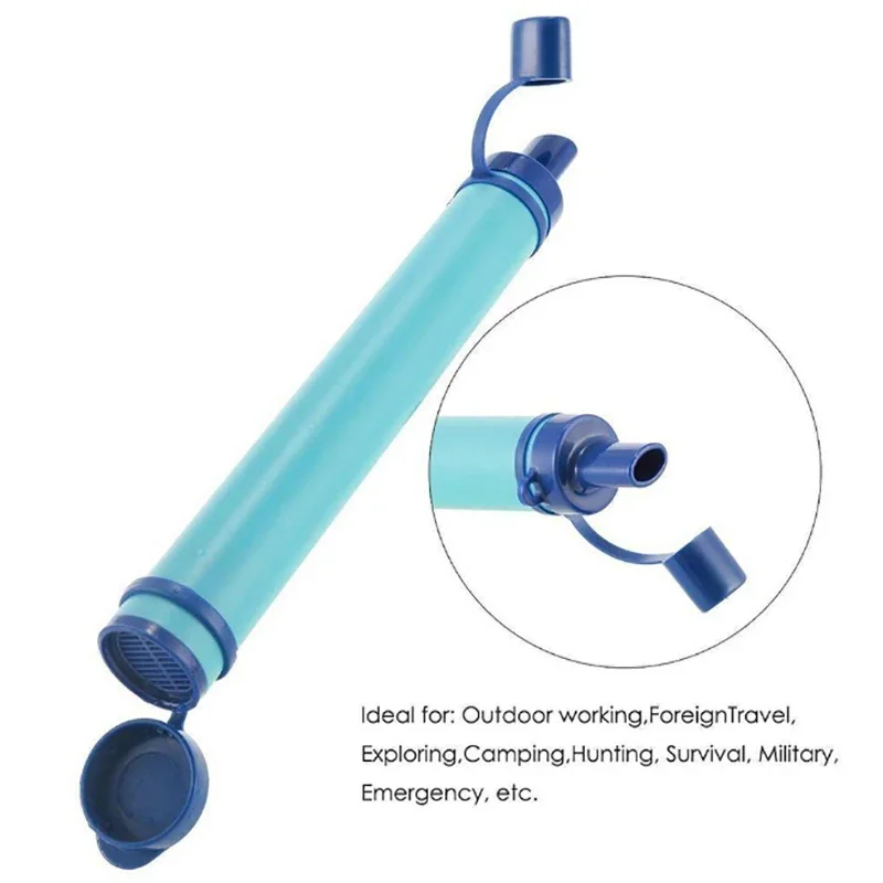 1pc Outdoor Mini Water Filter  - Water Purification Straw recensione e prezzo