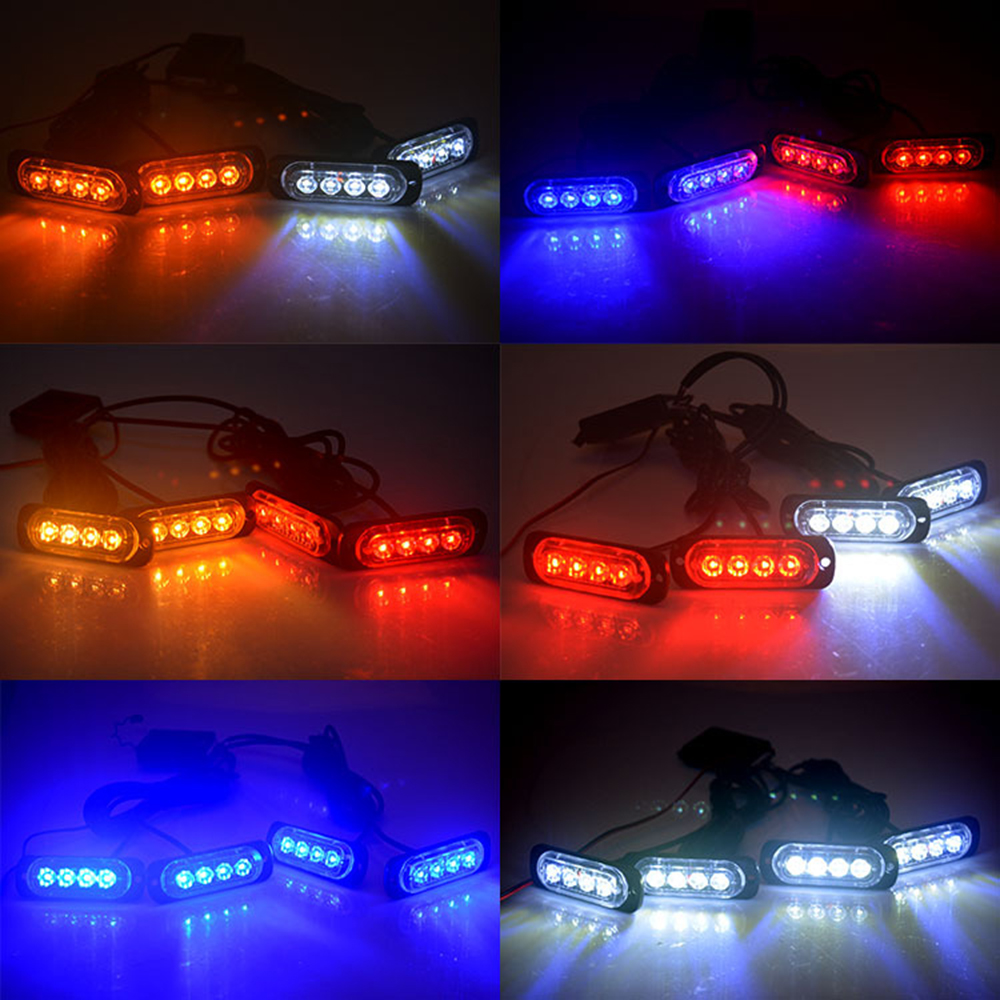 Wireless Grille Police Lights  - Sos Light Strobe recensione e prezzo