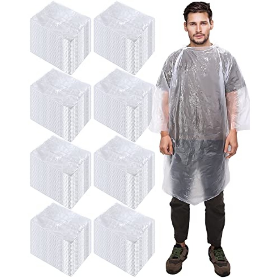 120 Pack Disposable Rain Ponch - Emergency Poncho Rain recensione e prezzo