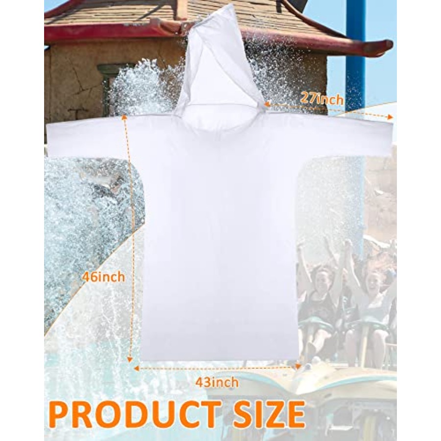 120 Pack Disposable Rain Ponch - Emergency Poncho Rain recensione e prezzo