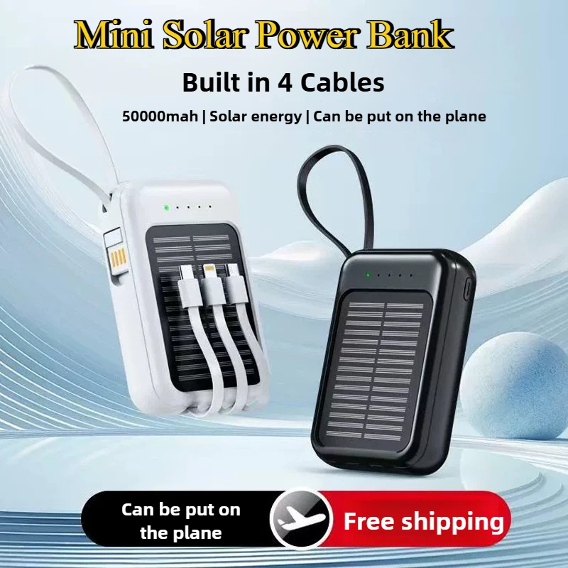 50000mAh Solar Power Bank Supe - Solar Emergency Charger recensione e prezzo
