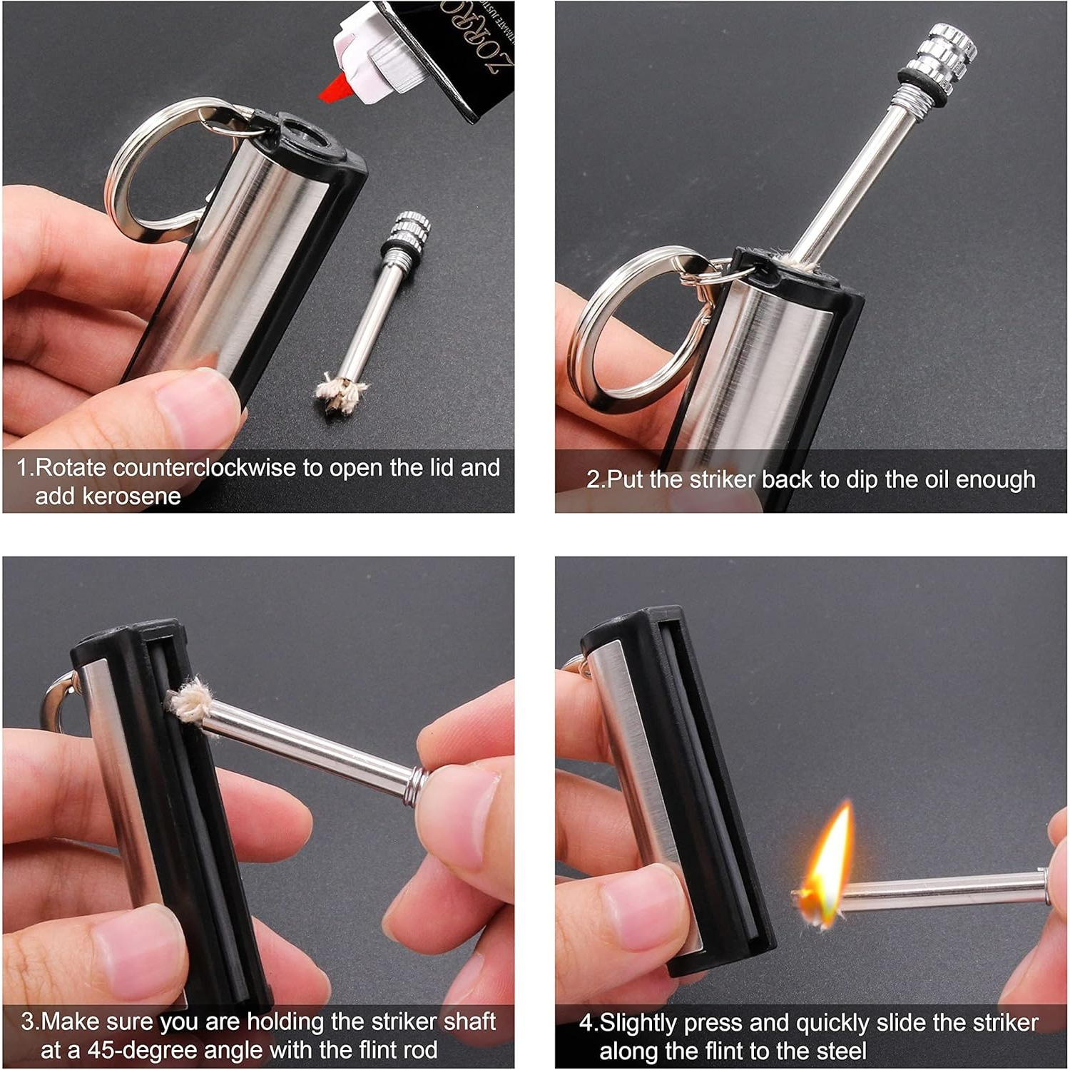 1-5-pack Magnesium flint set,  - Magnesium Fire Starter recensione e prezzo