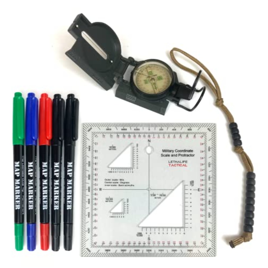 Land Nav Kit with Lensatic Com - Compass Lensatic recensione e prezzo