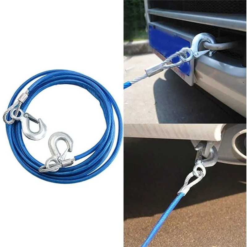 Car Towing Rope 3-7 Tons Steel - Rescue Rope Throw recensione e prezzo