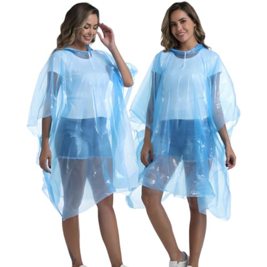 4/6/12 Pack Disposable Rain Po - Emergency Poncho Rain recensione e prezzo