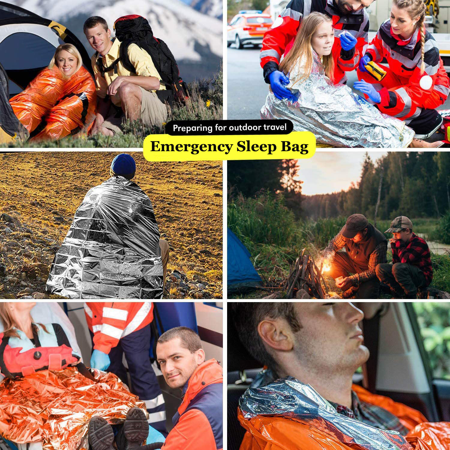 Portable Waterproof Emergency  - Emergency Mylar Tent recensione e prezzo