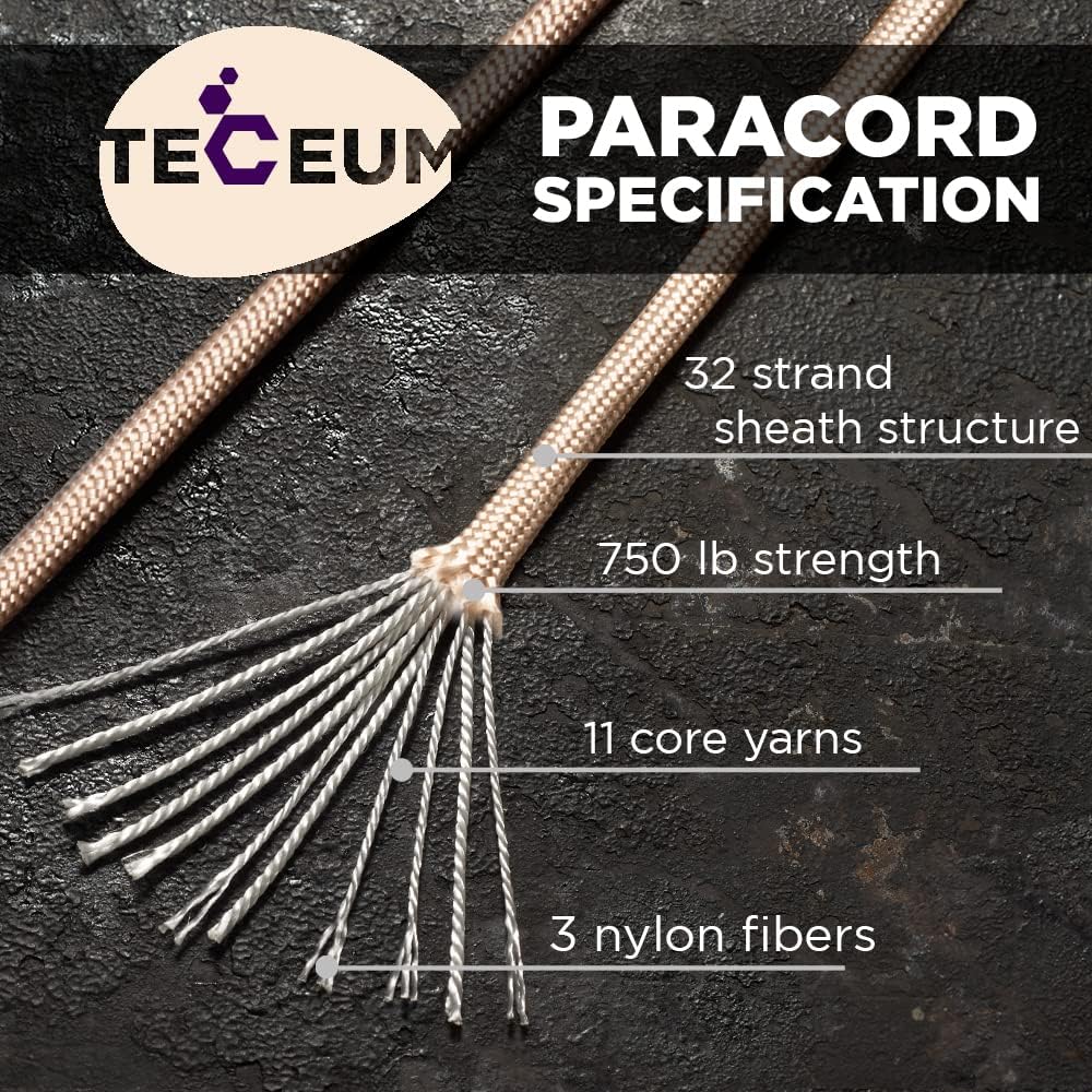 750 lb Paracord Rope - 1000Ft/ - Para Cord 1000Ft recensione e prezzo
