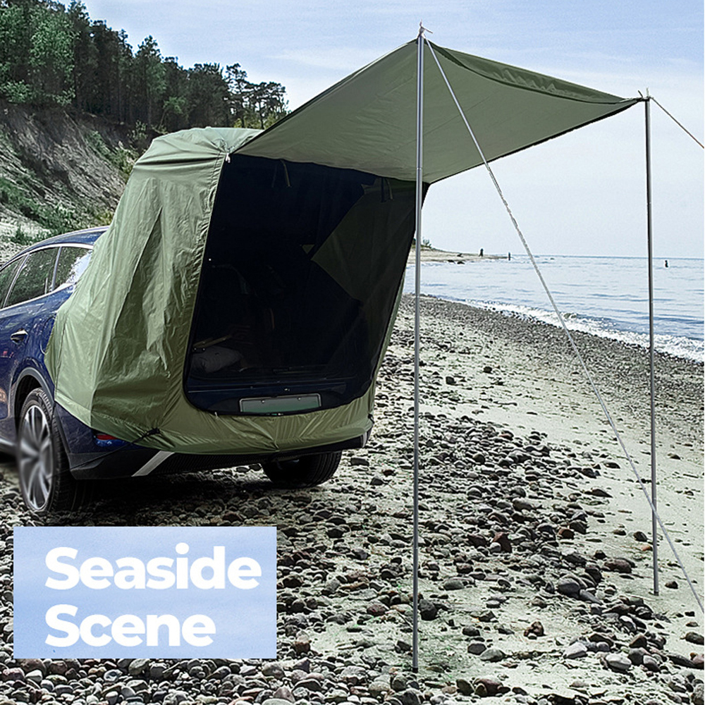 Outdoor Car Rear Tent Camping  - Emergency Mylar Tent recensione e prezzo