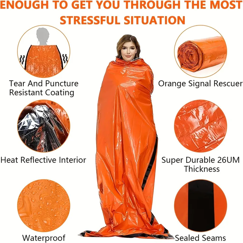 Portable Waterproof Emergency  - Emergency Mylar Tent recensione e prezzo