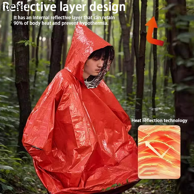 Emergency Survival Rain Hot Po - Survival Blanket Reflective recensione e prezzo