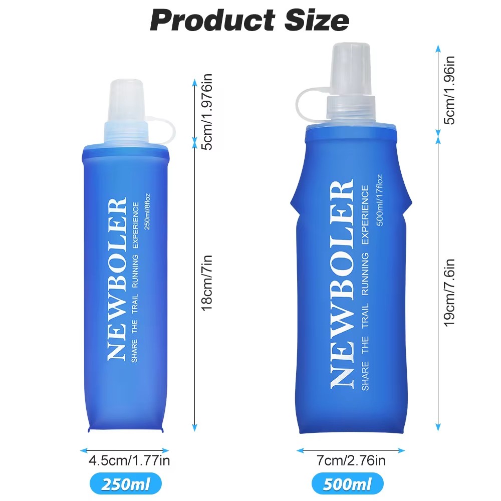 NEWBOLER 250ml/500ml Outdoor C - Water Bag Collapsible recensione e prezzo