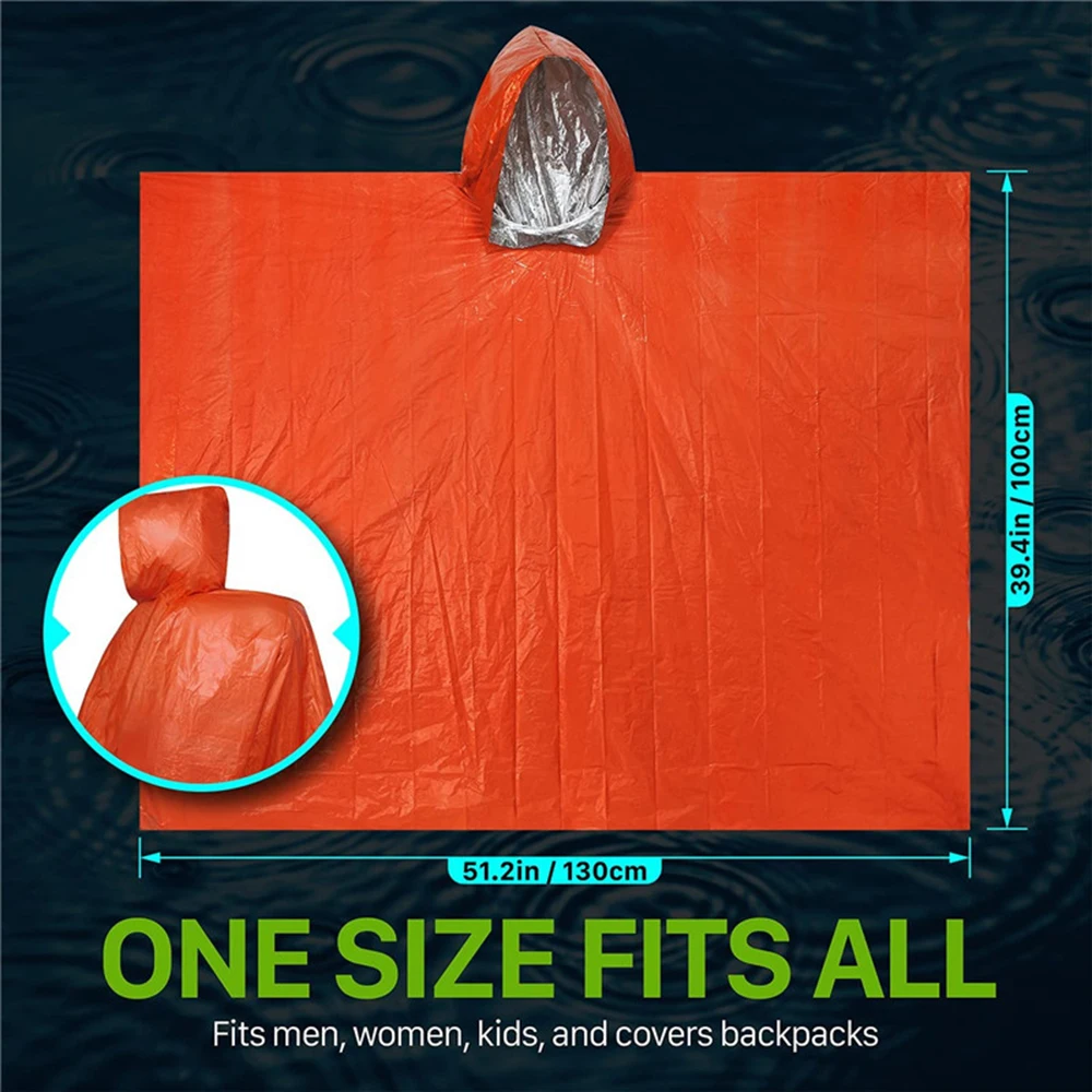 LIFE Emergency Survival Poncho - Survival Blanket Reflective recensione e prezzo