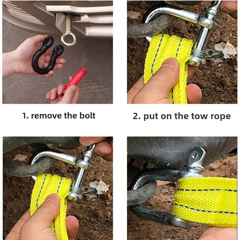 Car Trailer Rope Off Road Pull - Rescue Rope Throw recensione e prezzo