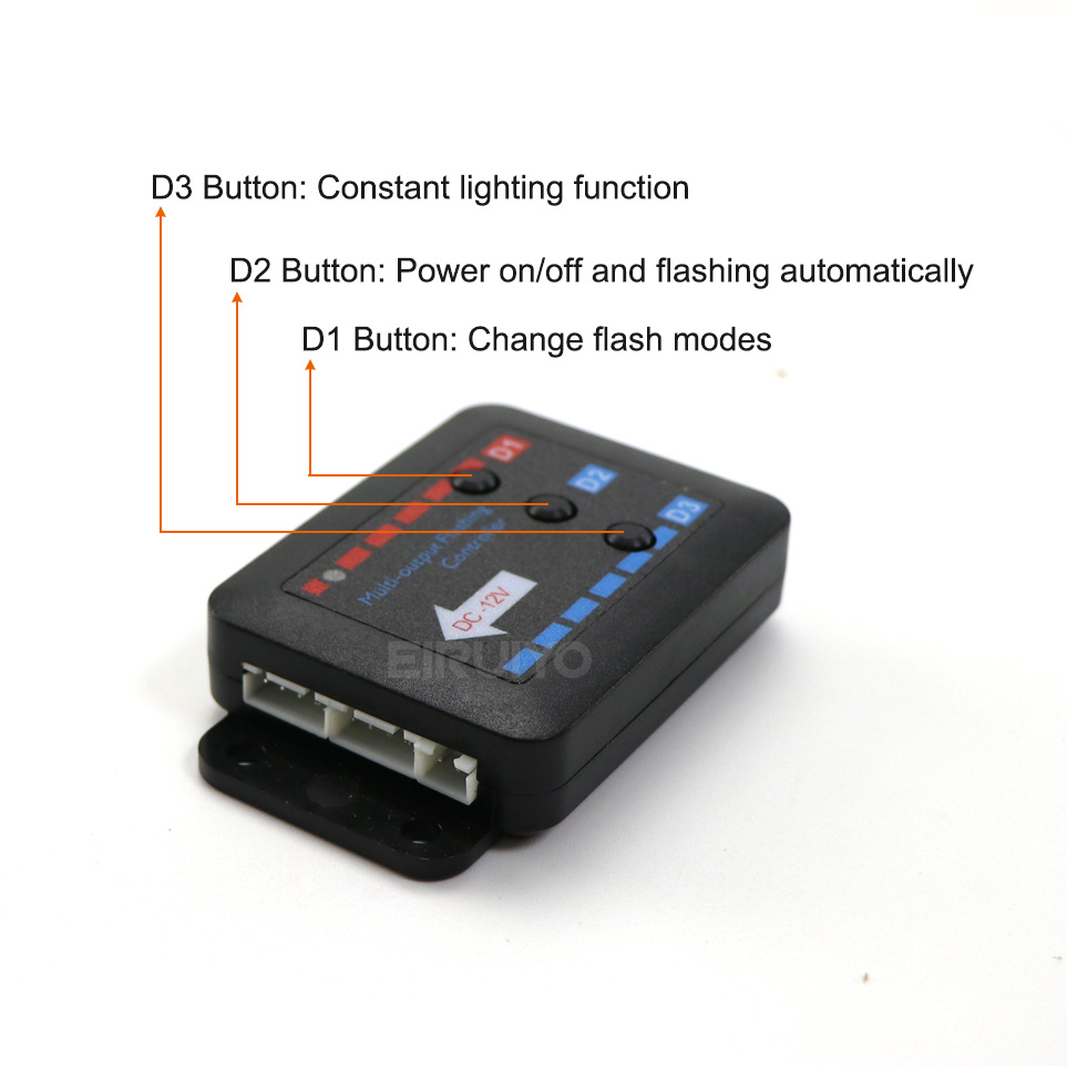 4x 3 LED Grill Car LED Strobe  - Sos Light Strobe recensione e prezzo