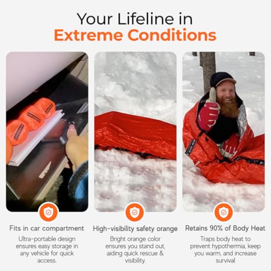 Emergency Sleeping Bag Ultrali - Emergency Mylar Tent recensione e prezzo